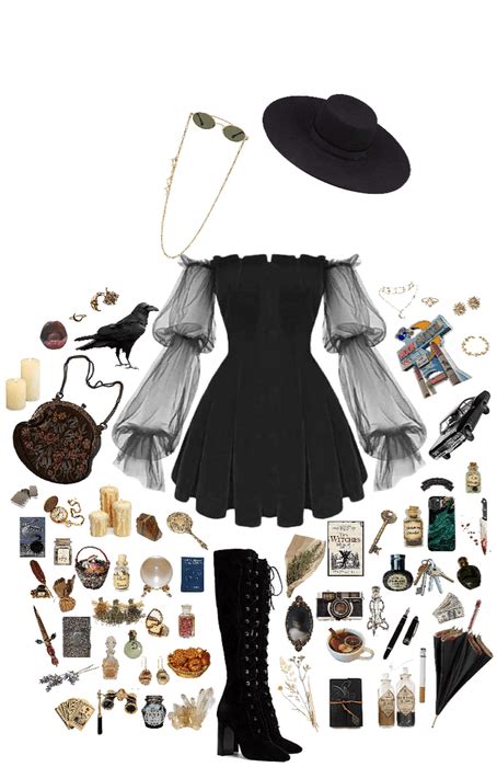Modern witch outfit